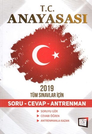 657 Yayınevi 2019 T.c. Anayasası Soru Cevap Antrenman Yeni