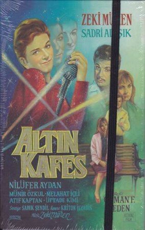 Yeşil Çam Klasik Defter Altın Kafes