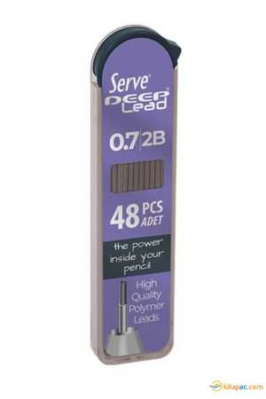 Serve Deep Mekanik Versatil Kalem Ucu 0.7 Mm 2b Mor