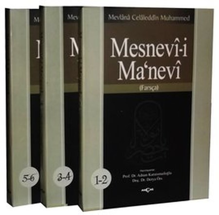 Mesnevi I Manevi Farsça 3 Cilt 6 Kitap
