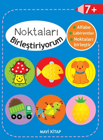 Noktaları Birleştiriyorum -  Mavi Kitap +7 Yaş