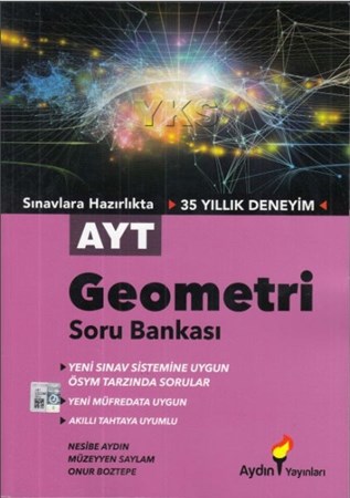 Aydın Ayt Geometri Soru Bankası Yeni