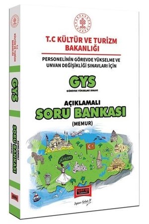 Yargı Yayınları Gys T.c. Kültür Ve Turizm Bakanlığı Memur İçin Açıklamalı Soru Bankası