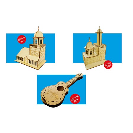 Kum Toys Ahşap Maket