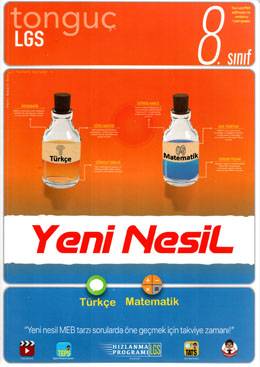 8.Sınıf LGS Yeni Nesil Türkçe - Matematik Soru Bankası
