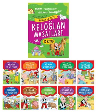 Etkinlikli Keloğlan Masalları (10 Kitap)