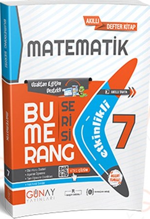 7. Sınıf Matematik Etkinlikli Bumerang Serisi