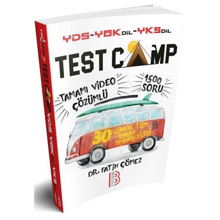 YDS YÖKDİL YKSDİL TEST CAMP Soru Kitabı Benim Hocam Yayınları