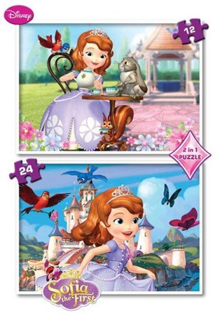 Sofia Puzzle 2 In 1 12 24 Parça Sf 726