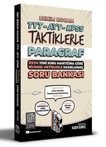 Benim Hocam Yayınları 2021 Tyt-Ayt-Kpss Taktiklerle Paragraf Soru