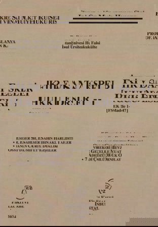  Fikir ve Sanat Eserleri Hukuku Dersleri - I -