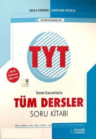 TYT Temel Kavramlarla Tüm Dersler Soru Kitabı