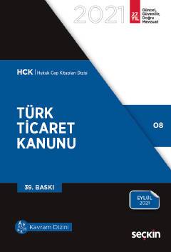 Türk Ticaret Kanunu 39.baskı