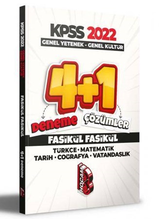 KPSS Genel Yetenek-Genel Kültür 4+1 Fasikül Deneme