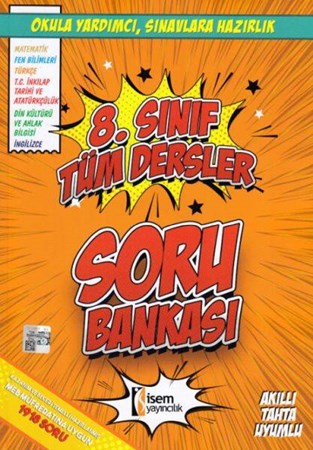 İsem 2021 Lgs 8. Sınıf Tüm Dersler Soru Bankası
