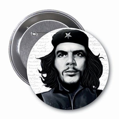 Che Guevara Karikatür Rozet Aylak Adam Hobi