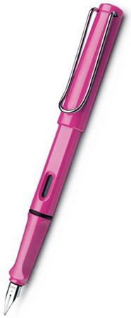 Lamy Pembe M Uç Safari Serisi Dolma Kalem 13P-M Metal Klips