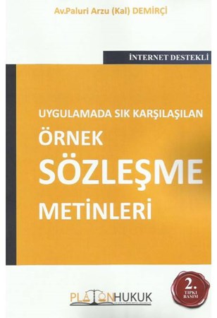 Uygulamada Sık Karşılaşılan Örnek Sözleşme Metinleri