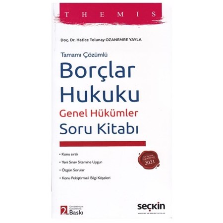 THEMIS Borçlar Hukuku Genel Hükümler Soru Kitabı - THEMIS Borçlar Hukuku Genel Hükümler Soru Kitabı -