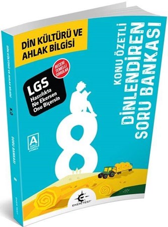 8. Sınıf Din Kültürü ve Ahlak Bilgisi Dinlendiren Konu Özetli Soru Bankası