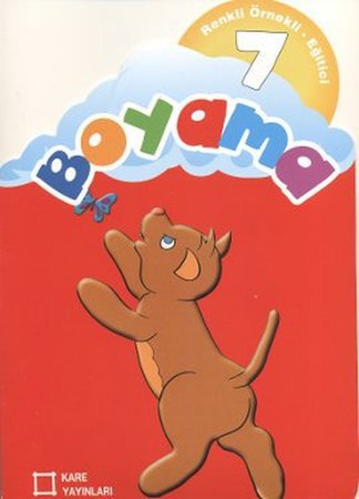 Renkli Örnekli Eğitici Boyama 7