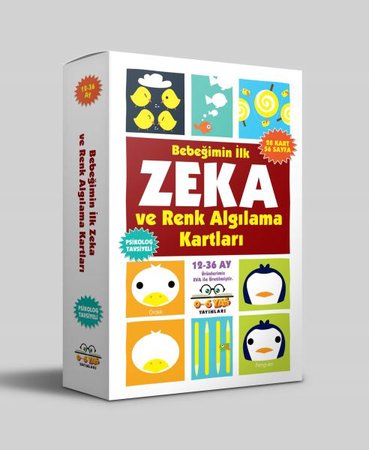 Bebeğimin İlk Zeka ve Renk Algılama Kartları (12-36 Ay)