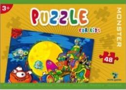 Norm Puzzle 48 Parça Monster