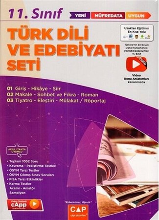11. Sınıf Türk Dili ve Edebiyatı Anadolu Seti