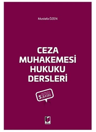 Ceza Muhakemesi Hukuku Dersleri