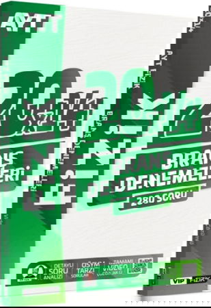 VİP Fizik AYT Fizik Tamamı Video Çözümlü 20 x 14 Branş Denemeleri