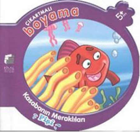 Çıkartmalı Boyama Kasabanın Meraklıları Fişi