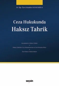 Ceza Hukukunda Haksız Tahrik