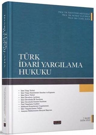 Türk İdari Yargılama Hukuku
