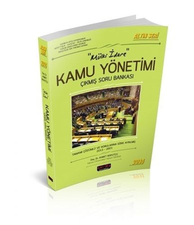 Mülki İdare Kamu Yönetimi Çıkmış Soru Bankası