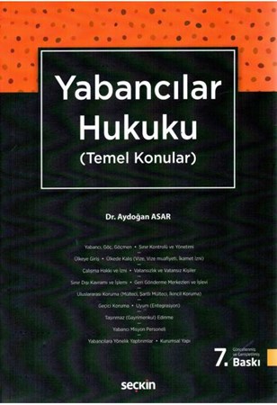 Yabancılar Hukuku Temel Konular