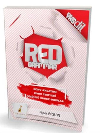 Pelikan Yks Dil Red Grammar Konu Anlatımı Konu Testleri Çözümlü Örnek Sorular