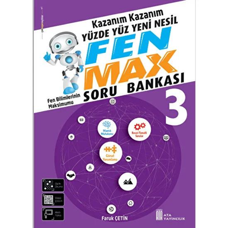 Ata Yayınları 3. Sınıf Soru Bankası Max Fen Bilimleri 2025