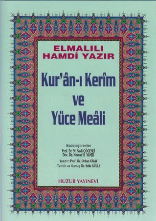 Kuranı Kerim ve Yüce Meali Küçük Boy - Mavi