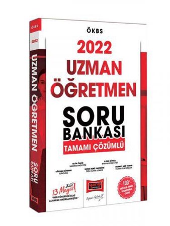 2022 ÖKBS Uzman Öğretmen Tamamı Çözümlü Soru Bankası