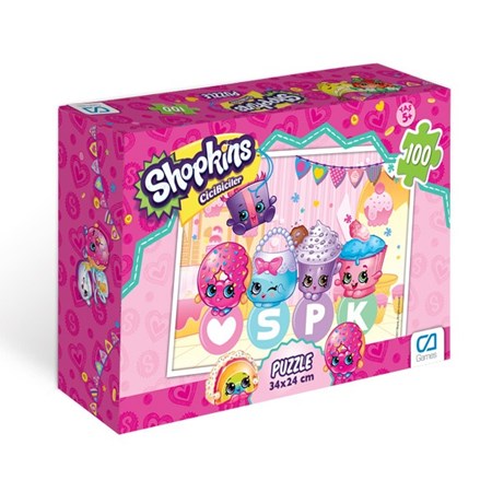 Shopkins Puzzle 100 2 Ca.5006