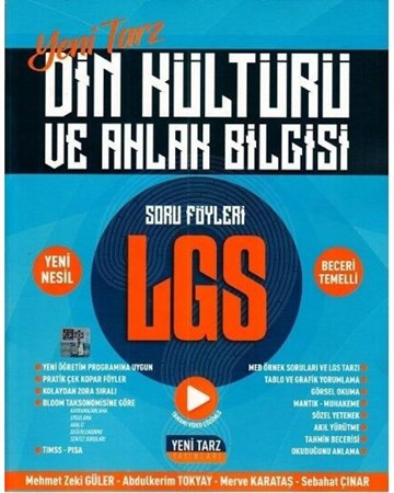 8. Sınıf LGS Din Kültürü ve Ahlak Bilgisi Soru Föyleri Yeni