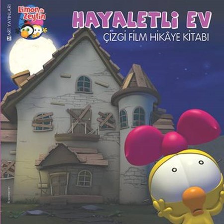 Limon Ile Zeytin Hayaletli Ev Çizgi Film Hikaye Kitabı