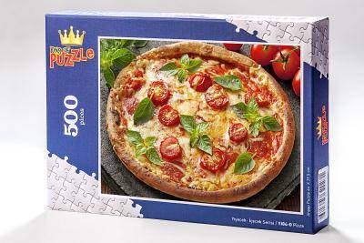 Yiyecek İçecek Serisi Pizza 500 Parça Puzzle Yi04 D