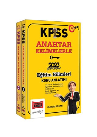 KPSS Eğitim Bilimleri Anahtar Kelimelerle Konu Anlatımı (2 Cilt) 2023