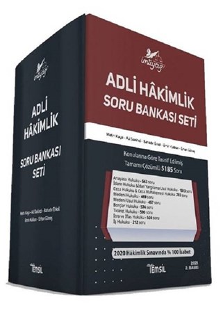 İmtiyaz Adli Hakimlik Soru Bankası Seti