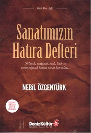 Sanatımızın Hatıra Defteri Kitap Dvd