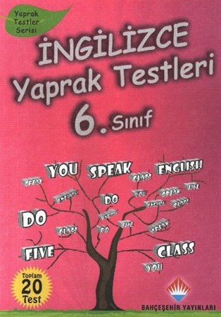 İngilizce Yaprak Testleri 6. Sınıf 20 Test