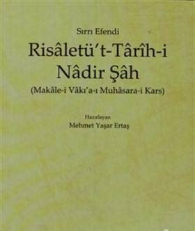 Risaletüt Tarih I Nadir Şah