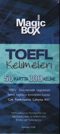 Magic Box Toefl Kelimeleri 50 Kartta 300 Kelime