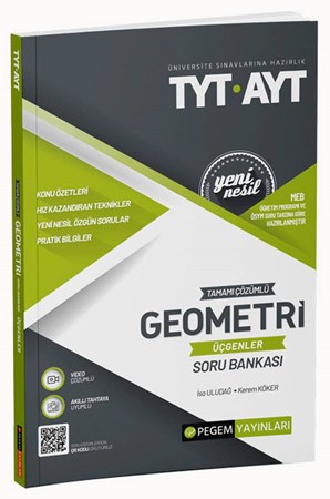 TYT-AYT Tamamı Çözümlü Geometri (Üçgenler) Soru Bankası